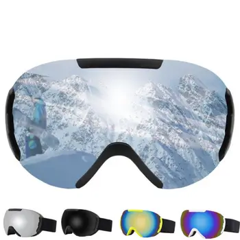 Polarize Kayak Gözlüğü Çift lens Erkekler Kadınlar için Anti-sis kayak gözlüğü UV400 Koruma Snowboard Kayak Gözlük Spor Aksesuarları