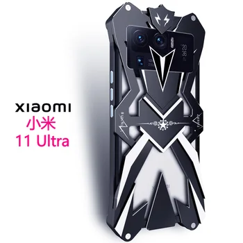 Metal Çelik Makine Serisi Kılıfları Thor Xiaomi Mi 11 Ultra Ağır Zırh Alüminyum Xiaomi Mi 11 Mi11 Ultra Kılıf Kapak