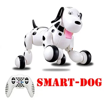 Yeni Yükseltme Akıllı Robot Köpek 2.4 G Kablosuz Uzaktan Kumanda Elektronik Pet Çocuk Eğitici Oyuncaklar dans eden robot Köpek En Iyi Hediye