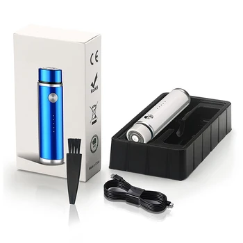 Mini elektrikli tıraş makinesi uzun ömürlü pil ömrü taşınabilir araba USB şarj edilebilir jilet