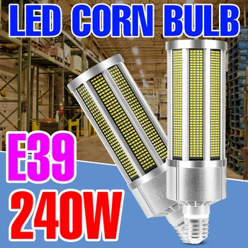 E39 led ışık Ampul 220V mısır rengi lamba 150W 200W 240W Sıcak Beyaz Led Lampada 110V Bombillas Yüksek Güç Ampul Ev Depolar İçin