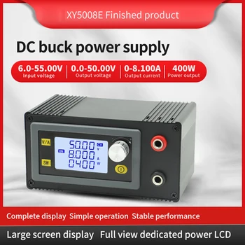 Yeni 250W / 400W DC-DC Buck Dönüştürücü CNC DC Buck Güç Kaynağı Modülü 0~5A / 8.1 A 0 - 50V Ayarlanabilir Regüle Laboratuvar Güç Kaynağı