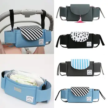 Taşınabilir Katlanabilir Arabası Kupası Buggy Bebek depolama şişesi Tutucu Mumya Çanta Arabası Organizatör Arabası Asılı Çanta
