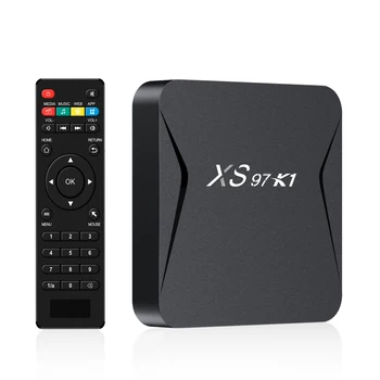 XS97 K1 HD Oynatıcı Android 10.0 Wifi İnternet Ücretsiz Kanallar 2 + 16GB Set Üstü TV Kutusu akıllı TV kutusu