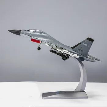 Ölçekli 1/48 J-16 Minyatür Diecast Alaşım Fighter Bombacı Uçak Modelleri Gazileri Hatıra Koleksiyon İş Oyuncaklar Boys İçin