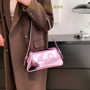 Moda Tasarımcısı Ayna Yüz Çanta Çantalar Kadın omuz çantaları 2023 Yeni Flap Bayanlar Messenger Tote Yüksek Kalite