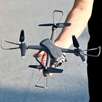 6 K Büyük İHA V14 Çift Kamera Uzun Dayanıklılık Quadrocopter Oyuncak Damla Dayanıklı Uzaktan Kumanda Uçak