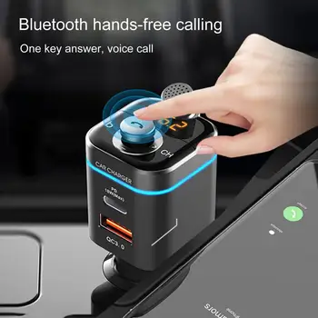 Araba MP3 Çalar 180 Derece Dönebilen Mikrofon probu 5 yönlü Yönlü Düğme Bas Etkisi Handsfree FM Verici Ses Alıcısı
