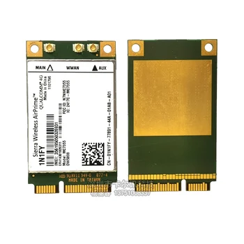 Kablosuz Airprime MC7355 1N1FY PCI-E LTE / HSPA + GPS 100 Mbps wlan Kart DW5808 Sierra 4G Modülü İçin Dell 850 700 1900 2100