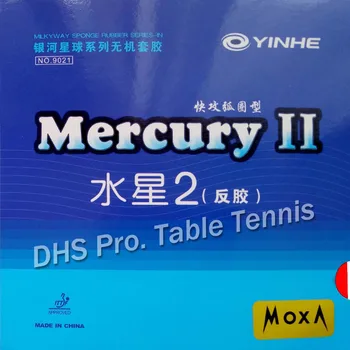 Yinhe Mercury II Mercury2 Mercury 2 Mercury-2 Tırtıl-İn Masa Tenisi Kauçuk ile Sünger