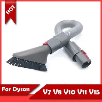 Dyson V8 V7 V10 V11 Hortum ve Fırça seti Eki Yumuşak Toz Alma Fırçası Elektrikli Süpürge Aksesuarları