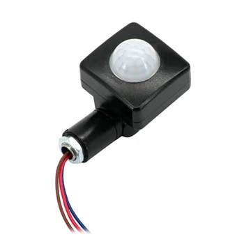 85-265V PIR Hareket Sensörü Ayarlanabilir Kızılötesi Hareket sensör dedektörü IP65 Su Geçirmez Dış mekan anahtarı LED projektör