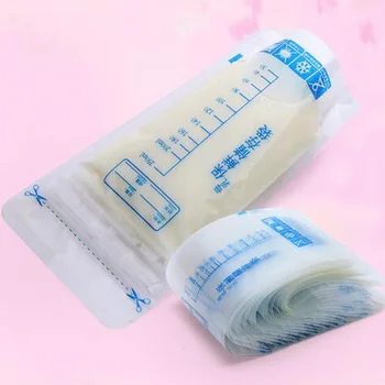 30 Adet 250ml Süt dondurucu torbaları Anne Sütü Bebek Maması Saklama Anne Sütü saklama çantası BPA Ücretsiz Bebek Güvenli Besleme Torbaları Besleme