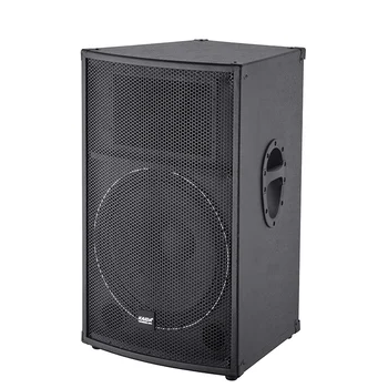 Sıcak satış fabrika fiyat profesyonel 15 inç karaoke sahne DJ bar ahşap T15 pasif hoparlör hoparlör kutusu büyük ses sistemi