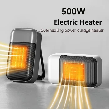 Mini elektrikli fan ısıtıcı ısıtıcı PTC hızlı ısıtma hava ısıtıcıları taşınabilir elektrikli ısıtıcı radyatör AB tak