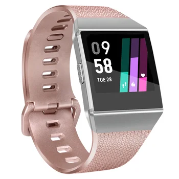 Silikon Spor Kayış Fitbit ınoic Band İçin Yumuşak TPU Bileklik Watchband Bilezik Band Fitbit ınoic Kayış correa L / S Boyutu