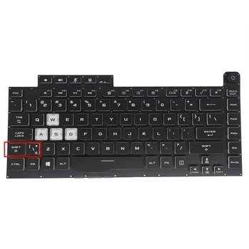 ABD UI Japon RGB Arkadan Aydınlatmalı Klavye için Asus ROG G531 G531GT GL531 G512 Strıx 3 artı 0KNR0-4613US00 Renkli Laptop Klavyeler