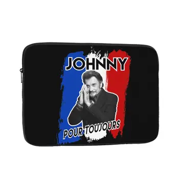 Laptop çantası Kol Rock Müzik 10 12 13 15 17 İnç Dizüstü Bilgisayar kol kapağı Çantası Johnny Hallyday Sonsuza Kadar Darbeye Dayanıklı Durumda