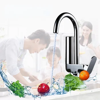 Çok fonksiyonlu Doğrudan İçme Musluk Su Arıtma için Filtre ile Mutfak Musluk Bakır Alaşımlı mutfak lavabo musluğu