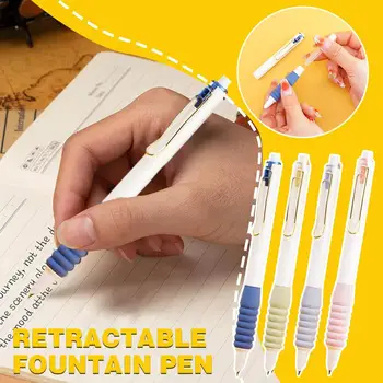 Sevimli Basın Tipi dolma kalem mürekkep Kalem ucu duruş düzeltme Mürekkep Kalemler Okul Öğrenci Kırtasiye Sheaffer dolma kalem