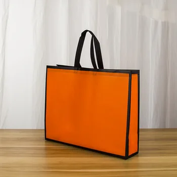 Katlanabilir alışveriş çantası Kullanımlık Kare alışveriş çantası Olmayan Dokuma Katlanır Seyahat Alışveriş Çantası Patchwork Renk Taşınabilir Saklama Torbaları