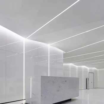 LED şerit ışık dikişsiz ekleme atmosfer spor salonu Bar ofis yatak odası oturma odası