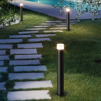 AC85-265V 15 W LED manzara aydınlatma LED çim lambası açık zemin bahçe avlu Villa çim baba yolu ışıkları su geçirmez