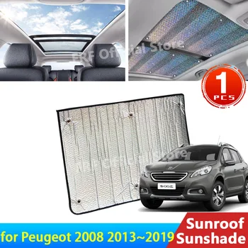 Peugeot 2008 için A94 2013 2014 2015 2016 2017 2018 2019 Aksesuarları Sunroof Güneşlik çatı güneş koruyucu ısı yalıtımı ön cam