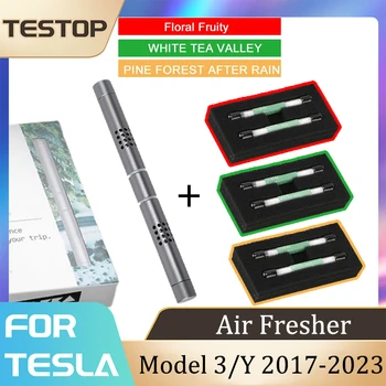 Araba Hava Spreyi Tesla Modeli 3 / Y Parfüm Aromaterapi Koku koku yayıcı 2023 Aksesuarları Oto İç Parçaları