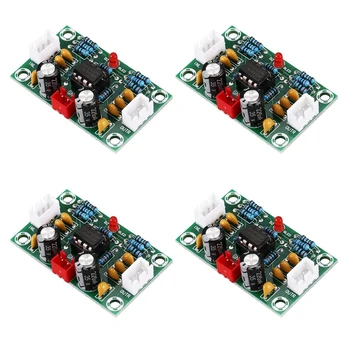 4X Mini Preamp Op Amp Modülü Amplifikatör Çift Kanal NE5532 Preamplifikatör Ton Kurulu 5 Kez Geniş Voltaj 12-30V